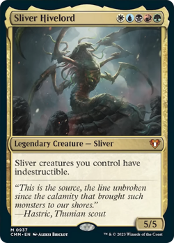 Sliver Hivelord [Commander Masters] Magic MTG - Image 1