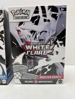 Pokemon Black Bolt and White Flare Booster Bundle Set of 2 Sealed New - Image 3