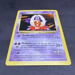 Pokemon 1st Edition Base Set Shadowless Jynx 31/102 NS1 - Image 3