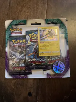 Pokemon Sun & Moon Guardians Rising 3-Pack Blister Factory Sealed Set 2017 - Image 1