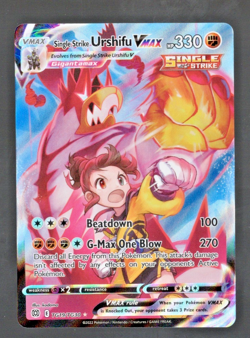 Pokemon TCG Single Strike Urshifu VMAX TG19/TG30 Brilliant Stars NM/MT - Image 1
