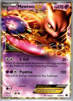 Mewtwo ex 54/99 (Igor Costa) - Pokemon World Championship 2012 - Rare (NM) - Image 1