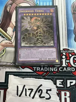 Yugioh Infernoid Tierra CORE-EN049 Ultimate Rare NM - Image 1