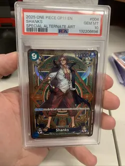 SHANKS SP ST16-004 ONE PIECE OP11 ENGLISH PSA 10 - Image 1