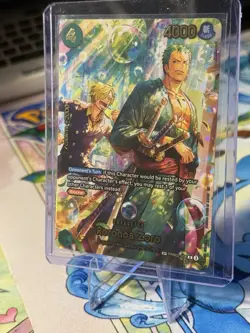 One Piece CCG Roronoa Zoro PRB02-006 OP14 The Azure Sea’s Seven Special - Image 3