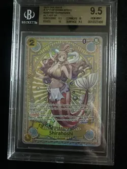 2025 ONE PIECE A FIST OF DIVINE SPEED SP ALT ART #EB01-057 SHIRAHOSHI BGS 9.5 - Image 1