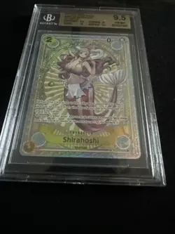 2025 ONE PIECE A FIST OF DIVINE SPEED SP ALT ART #EB01-057 SHIRAHOSHI BGS 9.5 - Image 2