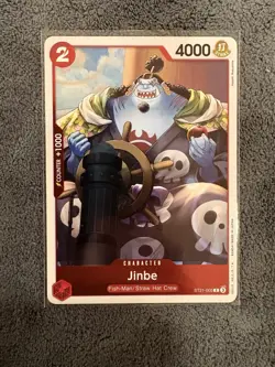 One Piece CCG Jinbe ST21-005 C-Holo English (N/M) - Starter Deck : EX Gear 5 - Image 1