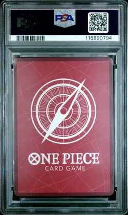 2023 ONE PIECE OP04-KINGDOMS OF INTRIGUE ALTERNATE ART #020 ISSHO PSA 10 - Image 2