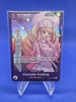 SEALED One Piece Store Treasure Cup 2025 Charlotte Pudding OP08-067 Promo NM - Image 1