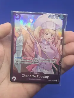 SEALED One Piece Store Treasure Cup 2025 Charlotte Pudding OP08-067 Promo NM - Image 2