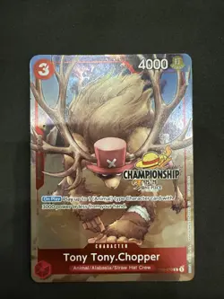 One Piece TCG Tony Tony Chopper Celebration Pack Championship 25-26 OP04-010 - Image 1