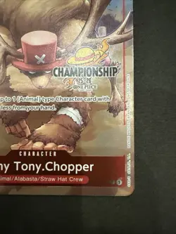 One Piece TCG Tony Tony Chopper Celebration Pack Championship 25-26 OP04-010 - Image 5