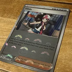 Pokemon Card - Hilda - 084/086 - White Flare - Poke Ball Reverse Holo - NM/M - Image 1