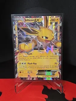 Jolteon EX 28/83 Ultra Rare Generations Pokemon Card - Image 1