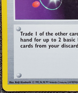 Shadowless Energy Retrieval - Base Set - #81/102 - Vintage Pokemon Card 1999 - Image 5