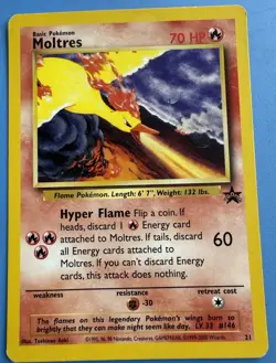 Pokemon TCG Moltres Promos 21 Regular Promo Card - Image 1