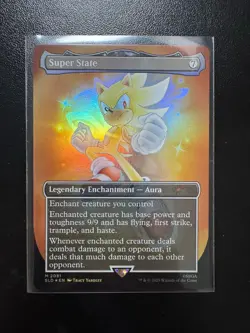 ✨ FOIL ✨8 CARD SET - OPENED - Friends and Foes Secret Lair x Sonic-UNSEALED MTG - Image 2