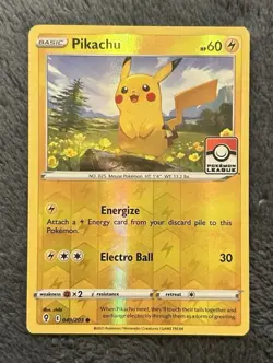 Pikachu - (Pokemon League) 049/203 League & Championship Cards Reverse Holo - Image 1