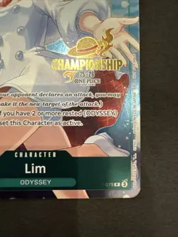 One Piece Card Game - Lim - 25-26 championship pack promo - P-079 (Auction 2) - Image 5