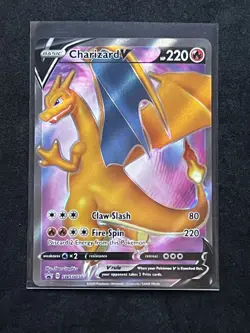 Charizard V SWSH050 Black Star Promo Sword & Shield SWSH Pokemon Card - Image 1