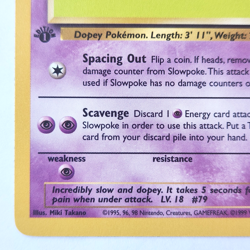 Slowpoke 55/62 Pokemon TCG 1st Edition Fossil NM Vintage 1999 Card - Image 5