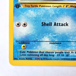 Squirtle 68/82 Pokemon TCG 1st Edition Team Rocket NM Vintage 2000 Card - Image 5