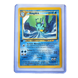 Kingdra 19/64 Pokemon TCG 1st Edition Neo Revelation NM Vintage 2001 Card - Image 1