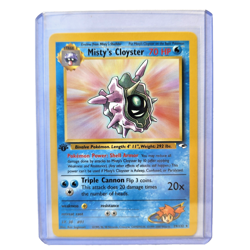 Misty's Cloyster 29/133 Pokemon TCG 1st Edition Gym Heroes NM Vintage 2000 Card - Image 1