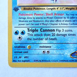 Misty's Cloyster 29/133 Pokemon TCG 1st Edition Gym Heroes NM Vintage 2000 Card - Image 5