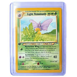 Light Venomoth 53/105 Pokemon TCG 1st Edition Neo Destiny Vintage 2002 Card - Image 1