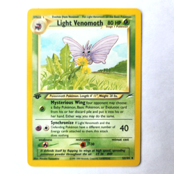 Light Venomoth 53/105 Pokemon TCG 1st Edition Neo Destiny Vintage 2002 Card - Image 2