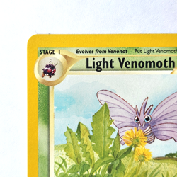 Light Venomoth 53/105 Pokemon TCG 1st Edition Neo Destiny Vintage 2002 Card - Image 3