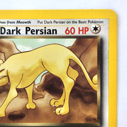 Dark Persian 42/82 Pokemon TCG 1st Edition Team Rocket NM Vintage 2000 Card - Image 4