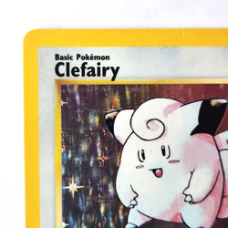 Clefairy 5/102 Pokemon TCG Base Set Holo LP/NM Vintage 1999 Card - Image 3