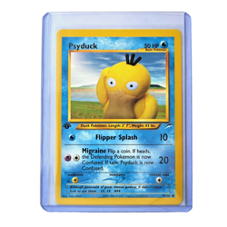 Psyduck 79/105 Pokemon TCG 1st Edition Neo Destiny NM Vintage 2002 Card - Image 1