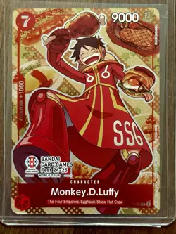 Monkey.D.Luffy (Bandai Card Games Fest 24-25) P-080 One Piece Promo English NM - Image 1