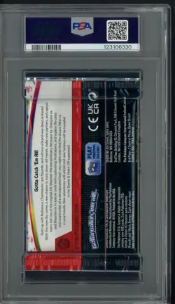 2023 Pokemon International Scarlet Violet Card 151 Foil Booster Pack PSA 9 MINT - Image 2