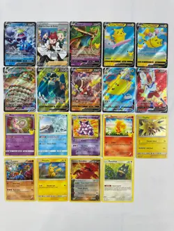 Lot of 19 TCG Pokemon Cards Holo Rare Ultra Promo Full Art - Image 1