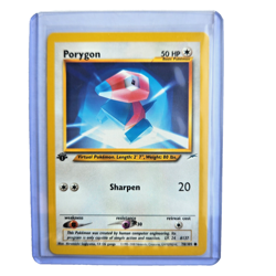 Porygon 78/105 Pokemon TCG 1st Edition Neo Destiny NM Vintage 2002 Card - Image 1