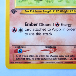 Vulpix 91/105 Pokemon TCG 1st Edition NEO Destiny NM Vintage 2002 Card - Image 5