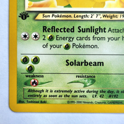 Light Sunflora 72/105 Pokemon TCG 1st Edition Neo Destiny NM Vintage 2002 Card - Image 5