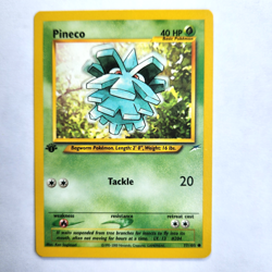 Pineco 77/105 Pokemon TCG 1st Edition Neo Destiny NM Vintage 2002 Card - Image 2