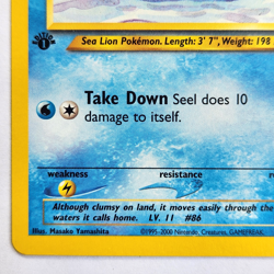 Seel 81/105 Pokemon TCG 1st Edition Neo Destiny NM Vintage 2002 Card - Image 5