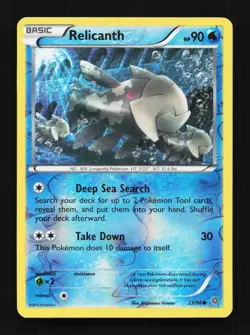 Relicanth 23/98 LP Ancient Origins English Pokemon Card TCG - Image 1