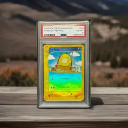 Psyduck 2003 Aquapolis 104/147 Reverse Holo Pokemon Card PSA 6 - Image 1