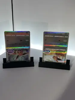Pokemon Eevee Stamped S4a Basic Holo Chinese Card Lot 2 Cards Pokemon TCG - Image 2