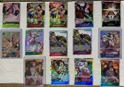 One Piece - Carrying On His Will OP13 EN SEC & SR Lot (14 Cards Total) (Lot) - Image 1