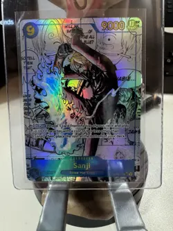 SANJI ENGLISH OP06-119 Manga Alt Art ONE PIECE CARD THE BEST vol.2 PRB-02 - Image 1