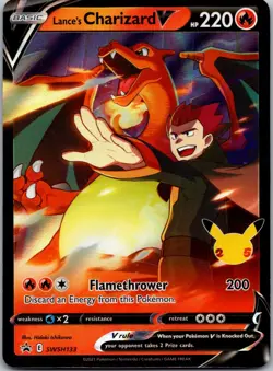 Lance's Charizard V SWSH: Sword & Shield Promo Cards SWSH133 NM - Image 1